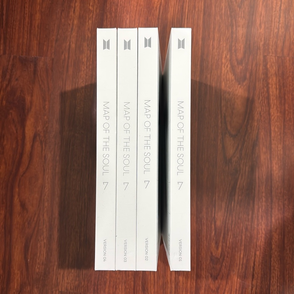 BTS MOTS 7 all four versions bundle